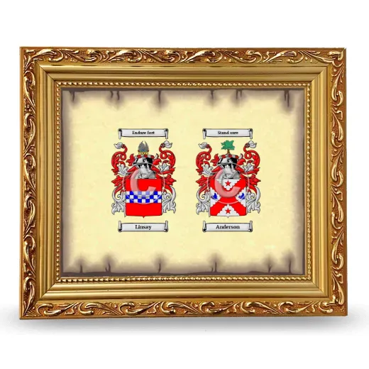 Anniversary Framed - Gold