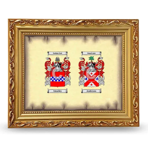 Anniversary Framed - Gold