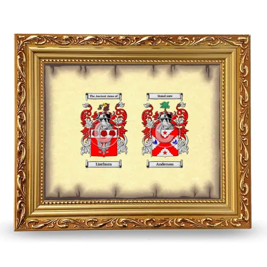 Anniversary Framed - Gold