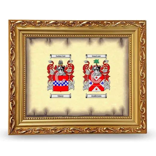 Anniversary Framed - Gold