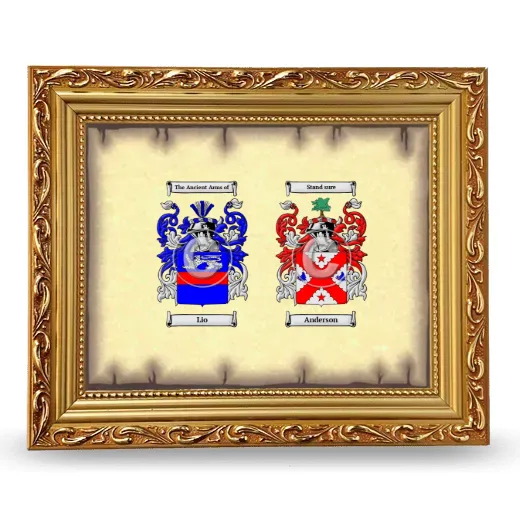 Anniversary Framed - Gold