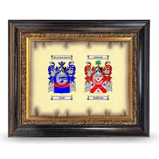 Anniversary Framed - Heirloom