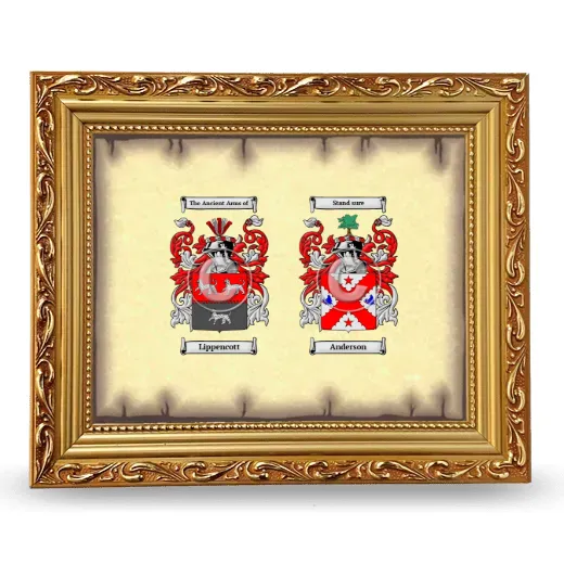 Anniversary Framed - Gold