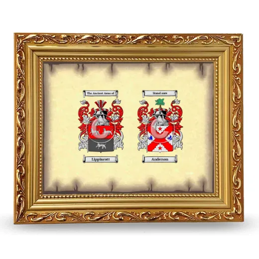 Anniversary Framed - Gold