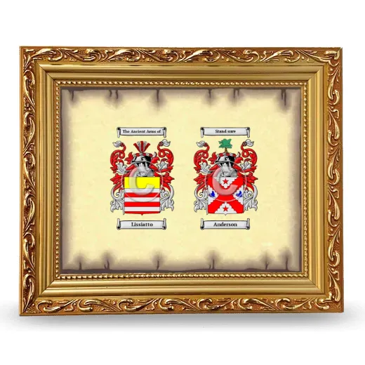 Anniversary Framed - Gold