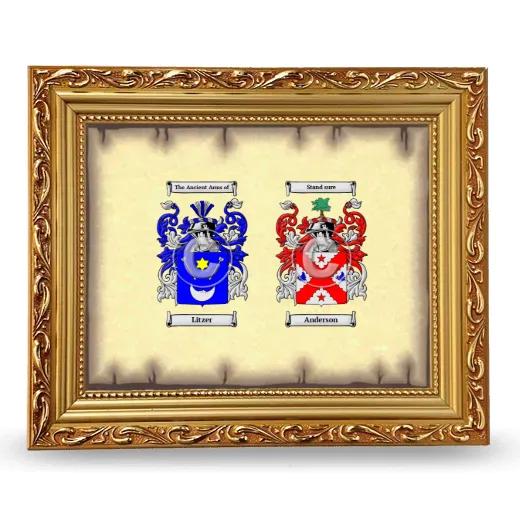 Anniversary Framed - Gold