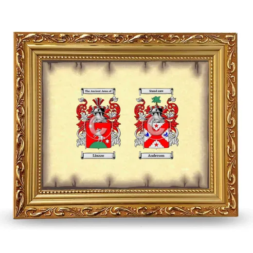 Anniversary Framed - Gold