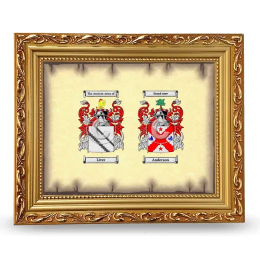 Anniversary Framed - Gold