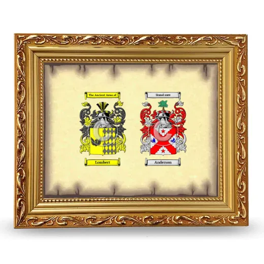 Anniversary Framed - Gold