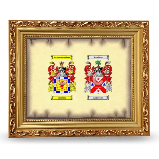 Anniversary Framed - Gold