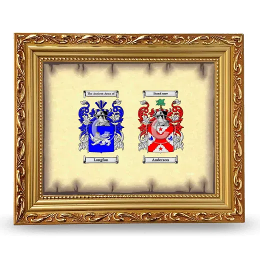 Anniversary Framed - Gold