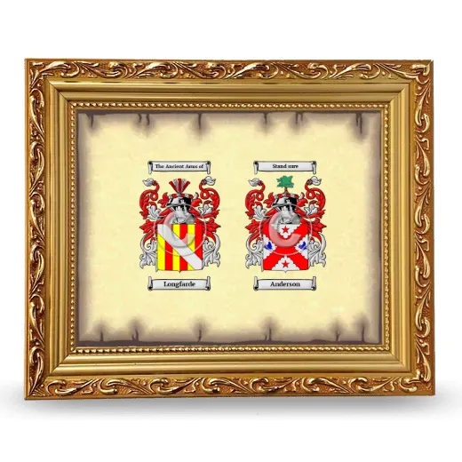 Anniversary Framed - Gold