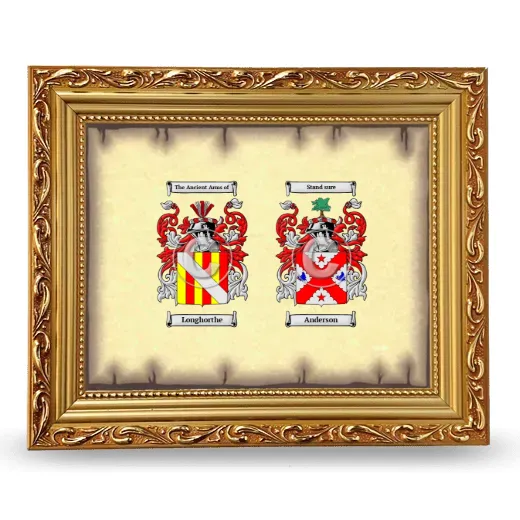 Anniversary Framed - Gold