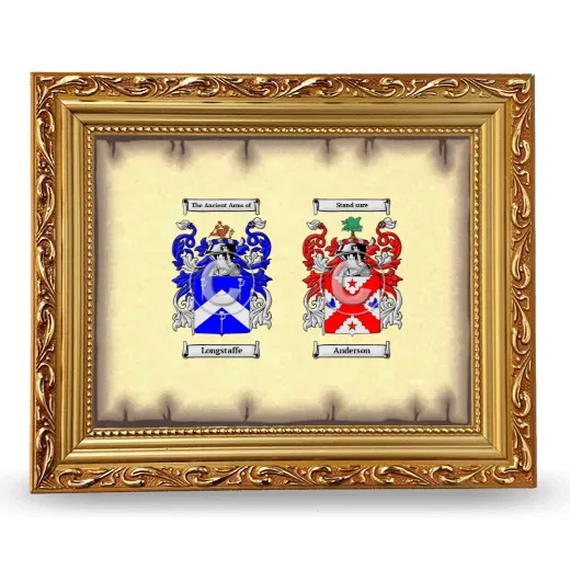 Anniversary Framed - Gold