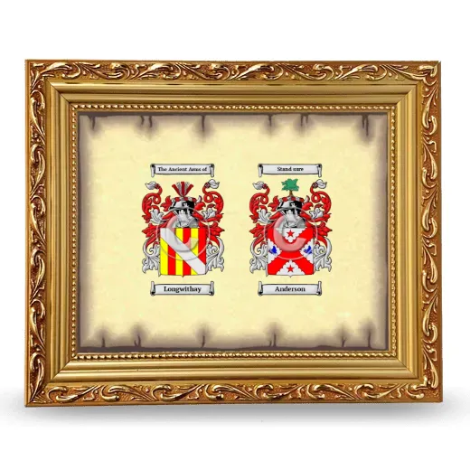 Anniversary Framed - Gold