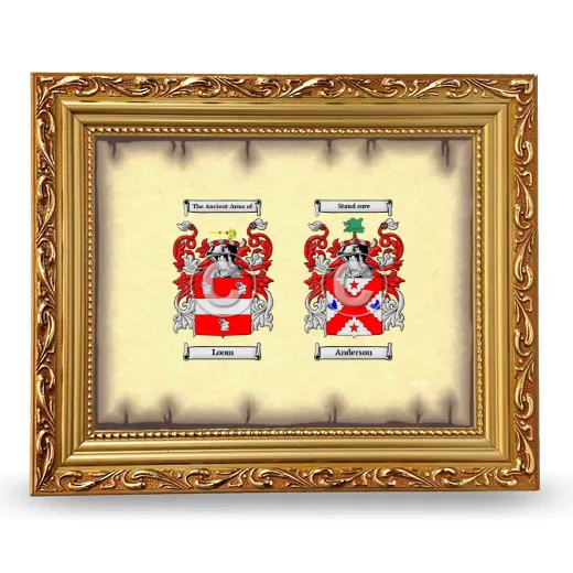 Anniversary Framed - Gold