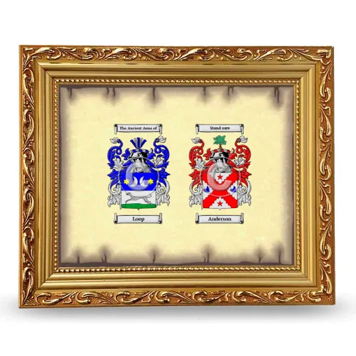 Anniversary Framed - Gold