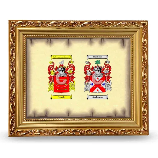 Anniversary Framed - Gold