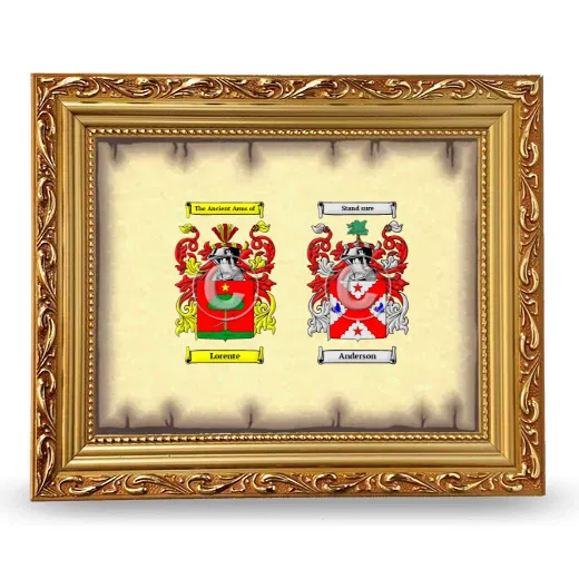 Anniversary Framed - Gold