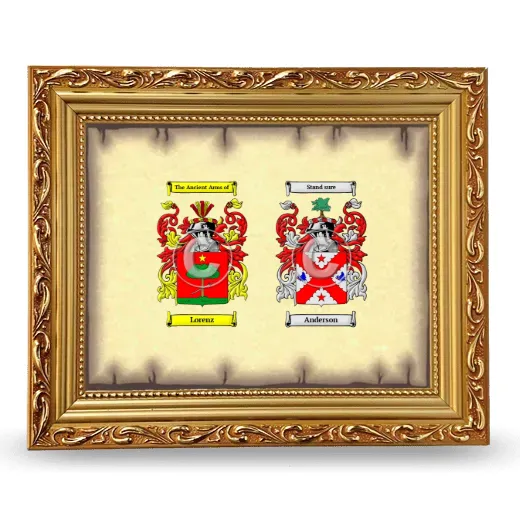 Anniversary Framed - Gold