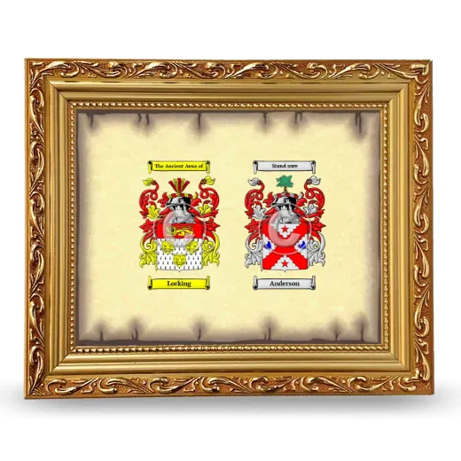 Anniversary Framed - Gold