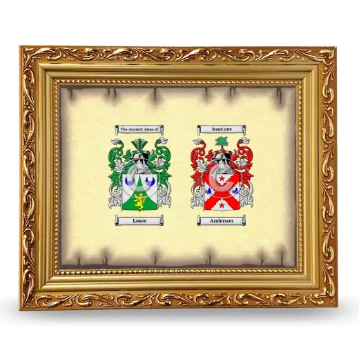 Anniversary Framed - Gold