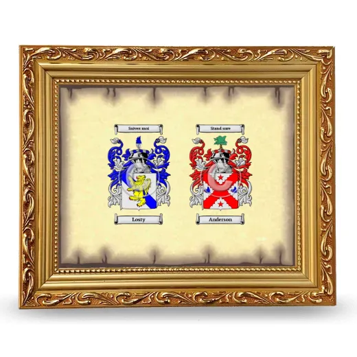 Anniversary Framed - Gold