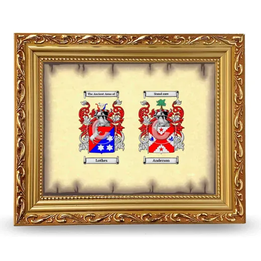 Anniversary Framed - Gold