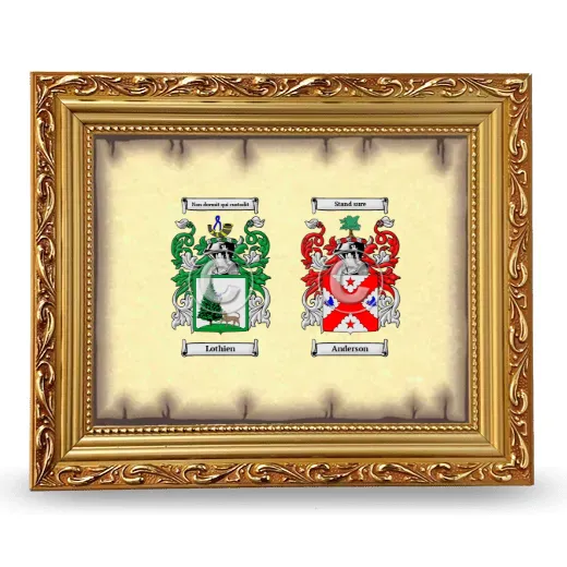 Anniversary Framed - Gold