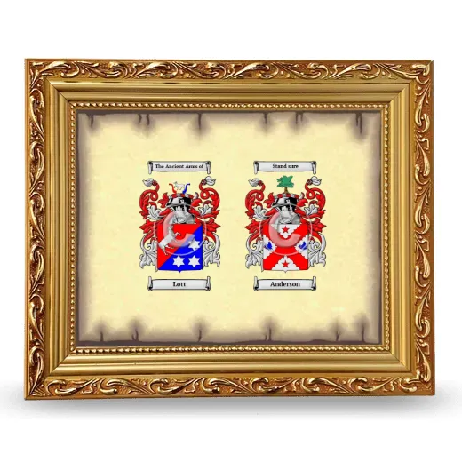 Anniversary Framed - Gold