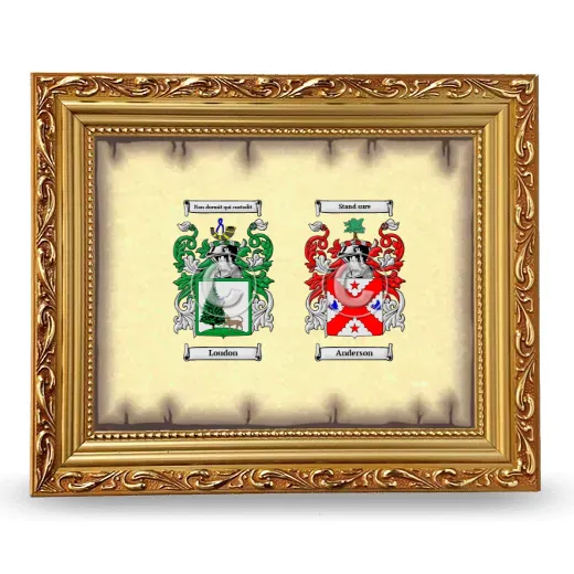 Anniversary Framed - Gold