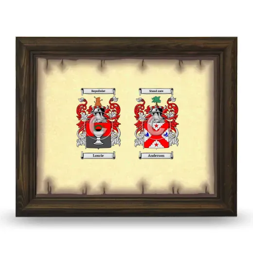 Anniversary Framed - Brown