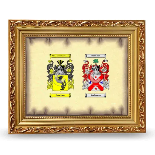 Anniversary Framed - Gold