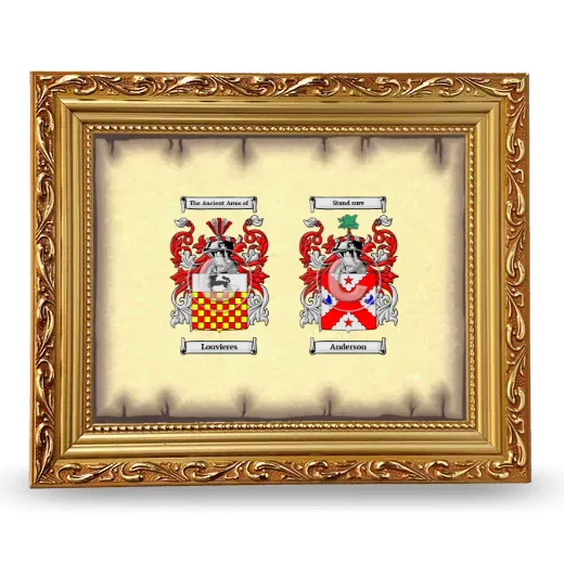 Anniversary Framed - Gold