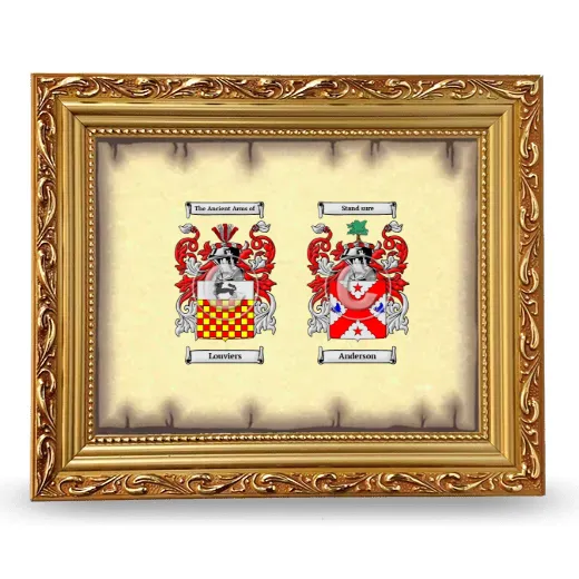 Anniversary Framed - Gold