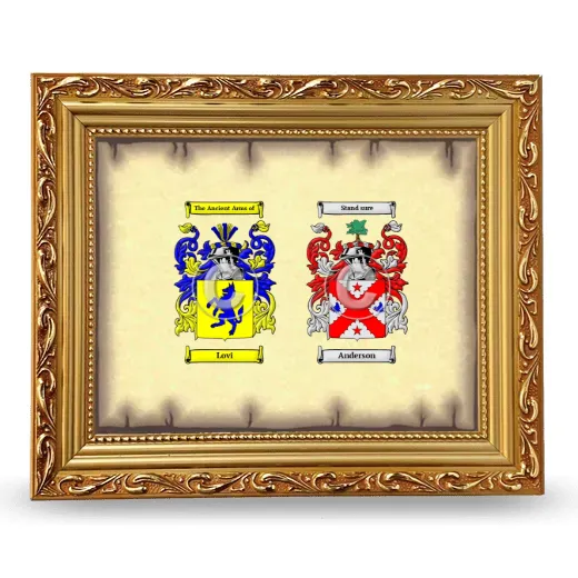Anniversary Framed - Gold