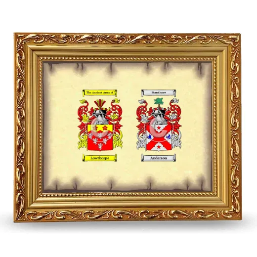 Anniversary Framed - Gold