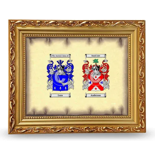 Anniversary Framed - Gold