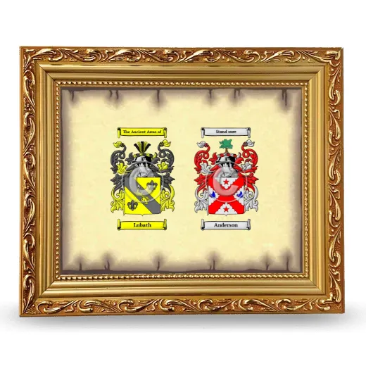 Anniversary Framed - Gold