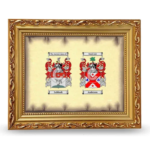 Anniversary Framed - Gold