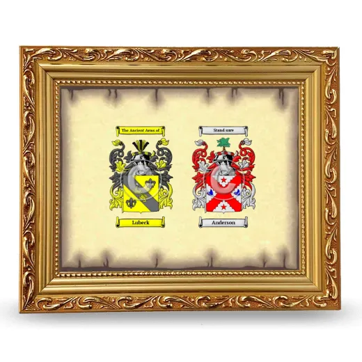 Anniversary Framed - Gold