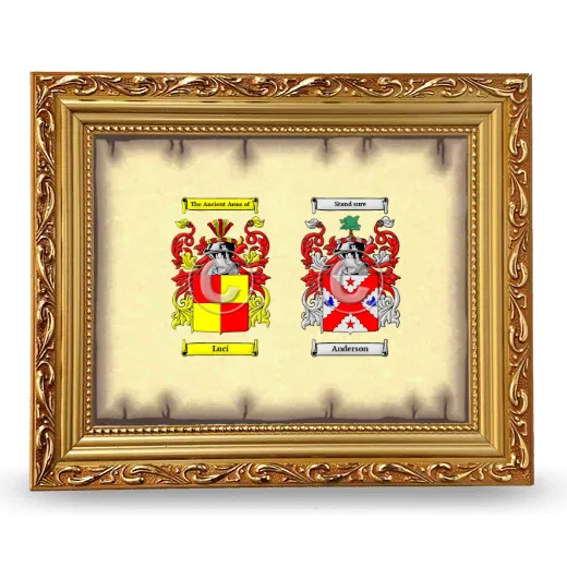 Anniversary Framed - Gold