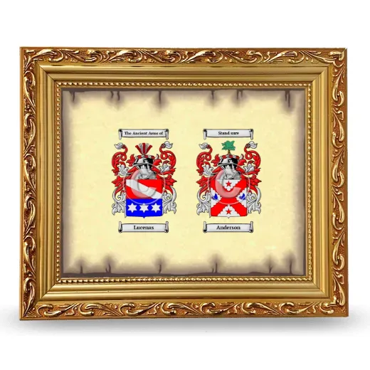 Anniversary Framed - Gold