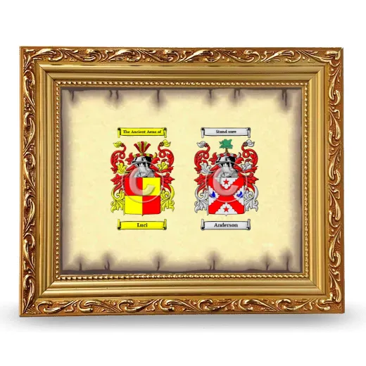 Anniversary Framed - Gold