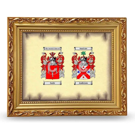 Anniversary Framed - Gold