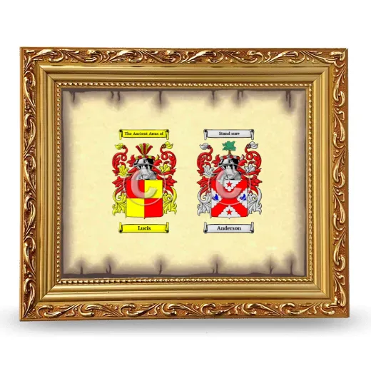 Anniversary Framed - Gold