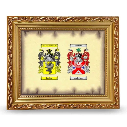 Anniversary Framed - Gold