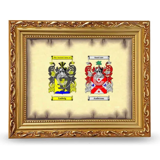 Anniversary Framed - Gold