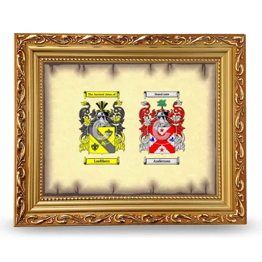 Anniversary Framed - Gold