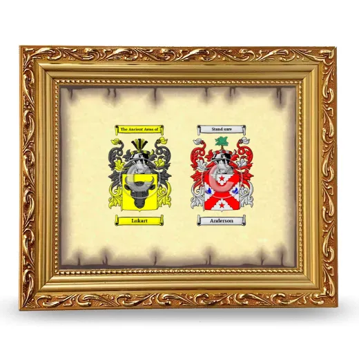 Anniversary Framed - Gold